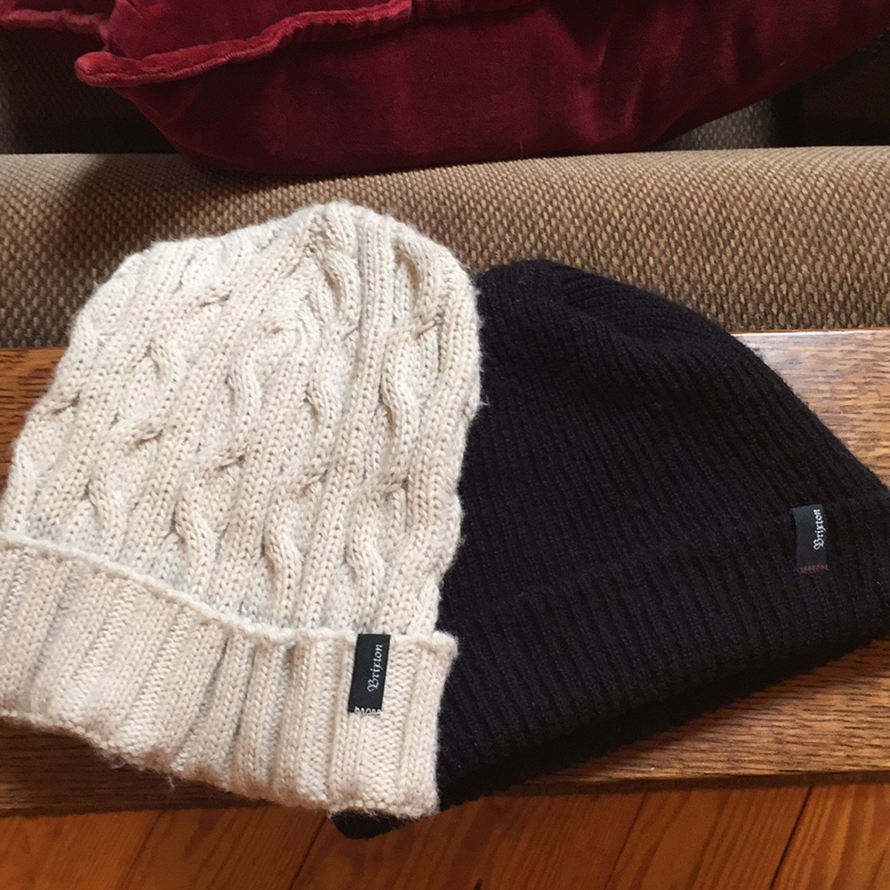 Two Brixton hats